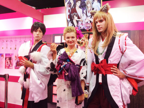 Voltage: Anime Expo 2014 in Los Angeles Bringing you Japan's original "Romance App" at a live event. Voltage's booth was filled with visitors from the start, and it ended with great success. (Photo: Business Wire)