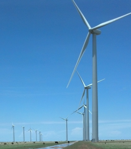 Spinning Spur II wind project in Texas commissioned for operation. (Photo: Business Wire)