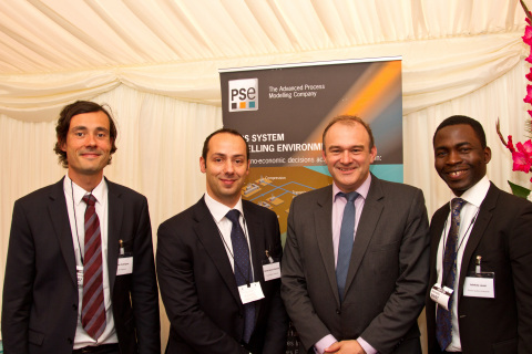 PSE with Energy Secretary Ed Davey at the annual Carbon Capture and Storage Association (CCSA) reception at the House of Lords (Photo: Business Wire)