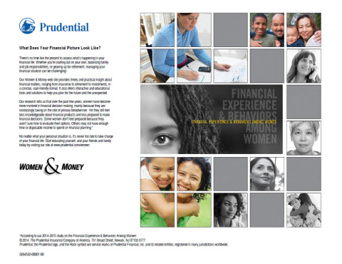 Prudential Women & Money Free Consumer Education Microsite (Graphic: Business Wire)