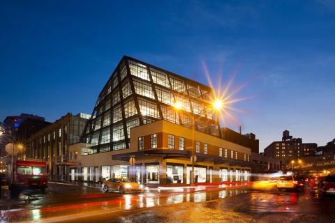 Samsung's new flagship office in Manhattan's Meatpacking District (Photo: Business Wire)