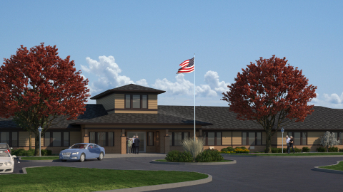 Anthem Memory Care is planning a 40,000 SF community for 76 residents in Burr Ridge, a suburb of Chicago. (Photo: Business Wire)