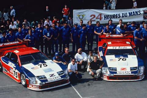 Nissan ready to "party like it's 1994" - Le Mans winning No. 75 Nissan 300ZX race car set for Monterey Motorsports Reunion (Photo: Business Wire)