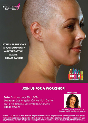 Join Susan G. Komen at the NCLR Annual Conference (Graphic: Business Wire)