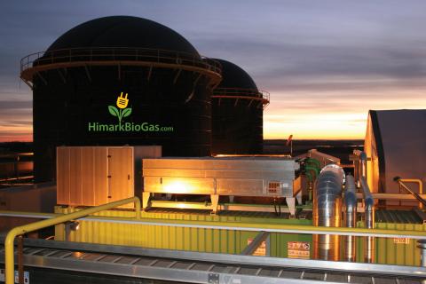 This plant was designed by Himark BioGas and was GE Jenbacher's first customer in North America. (Photo: Business Wire)