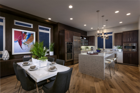 Kitchen space at KB Home's Asher at Playa Vista in Los Angeles. (Photo: Business Wire)