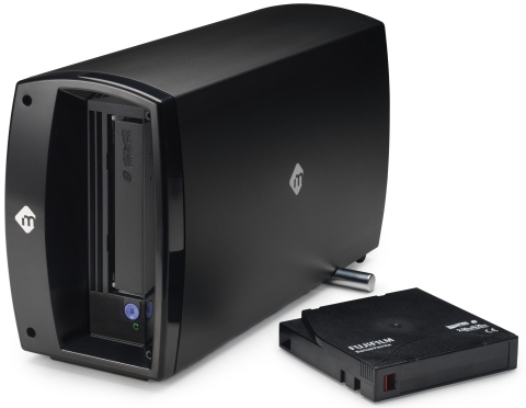 mTape - The Industry's First Thunderbolt LTO-6 Backup & Archiving Solution (Photo: Business Wire)