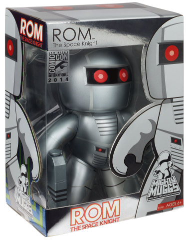 MIGHTY MUGGS ROM THE SPACE KNIGHT Special Edition Figure Available at Booth #3329 at Comic-Con International in San Diego. Following the convention, a limited number will be available for purchase online at HasbroToyShop.com for an approximate retail price of $22.99. (Photo: Business Wire)