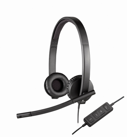 The new Logitech USB Headset H570e delivers enterprise-quality audio and premium features for business. (Photo: Business Wire)