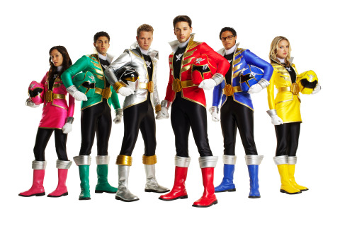 Power Rangers Super Megaforce Live Action Cast Only at the Nickelodeon Hotel (Photo: Business Wire)