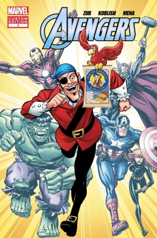 Marvel's Avengers and Pirate's Booty Digital Comic (Photo: Business Wire)