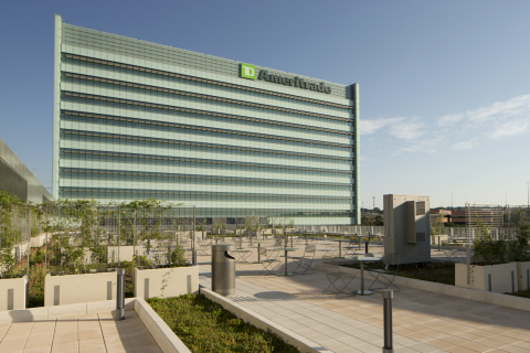 TD Ameritrade's LEED Platinum certified headquarters. Photo courtesy of Bob Ervin Photography.