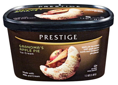 Prestige Premium Ice Cream. Made with real milk and cream. (Photo: Business Wire)
