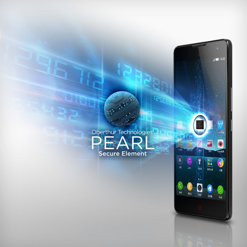 O eSE OT PEARL equipa o novo new nubia Z7 para habilitar o serviço de pagamento móvel CUP (Foto: Business Wire)