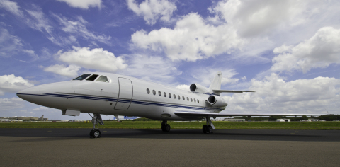 ExecuJet's Falcon 900 (Photo: Business Wire)