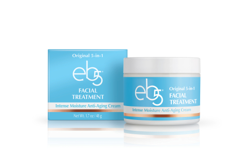 eb5 - Original 5-in-1 Facial Treatment Intense Moisture Anti-Aging Cream - New Formula & New Packaging (Photo: Business Wire)