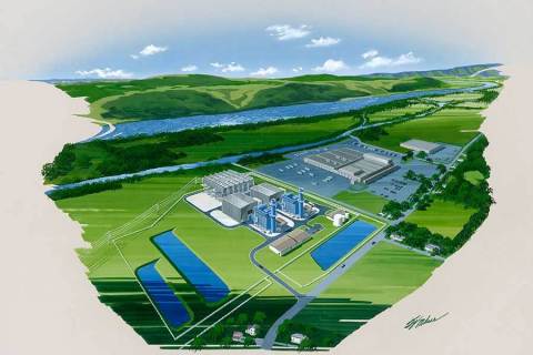 The 829-MW "Patriot" Generating Station (Lycoming County, Pa.) (Graphic: Business Wire)