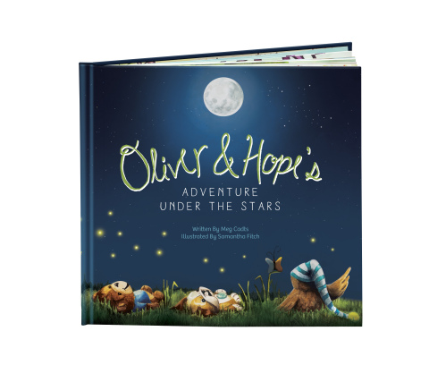 To help raise funds for its child medical grant program, UnitedHealthcare Children's Foundation has published a new children's book, "Oliver & Hope's Adventure Under the Stars" - the second book in the Oliver & Hope series (Photo: UnitedHealthcare Children's Foundation).