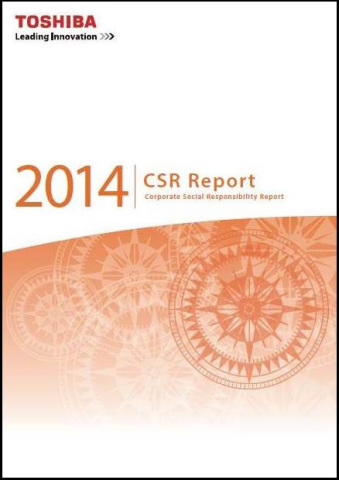 Toshiba Group CSR report 2014 (Graphic: Business Wire)