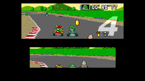 Super Mario Kart first launched on the Super NES in Japan on Aug. 27, 1992, and is releasing now on the Virtual Console in celebration of the game's upcoming 22nd anniversary. (Photo: Business Wire)