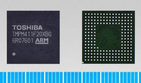 Toshiba: One-chip microcontroller "TMPM411F20XBG" for smart meters (Photo: Business Wire)