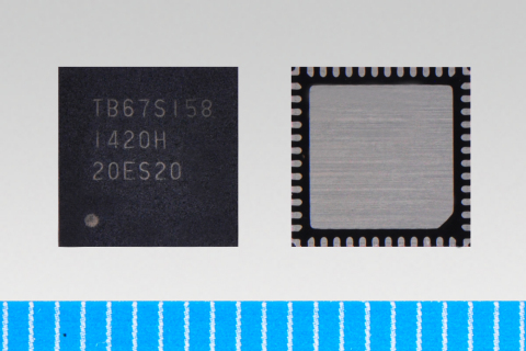 Toshiba: dual unipolar stepping motor driver IC "TB67S158FTG" (Photo: Business Wire)