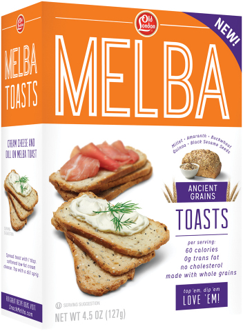 Old London Melba Toasts Ancient Grains (Photo: Business Wire)