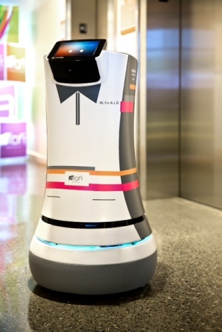 A.L.O. the Botlr at Aloft Cupertino (Photo: Business Wire)