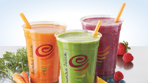 Jamba freshly squeezed juices. (Photo: Business Wire)