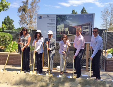 Irvine Valley College A400 Building Breaks Ground (Photo: Business Wire)
