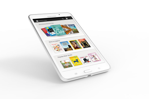 Samsung and Barnes & Noble Introduce New Samsung Galaxy Tab(c) 4 NOOK(c) (Photo: Business Wire)