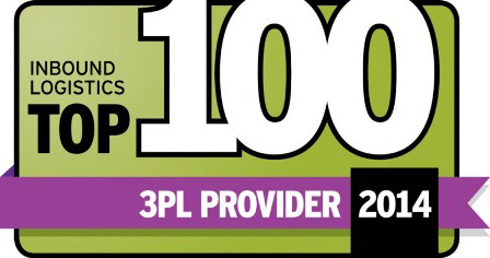 Inbound Logistics Top 100 3PL Providers 2014 (Graphic: Business Wire)