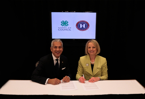 "As a proud alum of 4-H, I am thankful for the critical role this institution has played in my past," said Javier Palomarez, President and CEO, USHCC. (Photo: Business Wire)