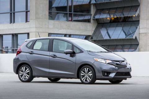 The all-new 2015 Honda Fit, the standout choice in the subcompact segment, has received a 2014 TOP SAFETY PICK rating from the U.S. Insurance Institute for Highway Safety (IIHS). The 2015 Fit will go on sale at Honda dealerships across Canada on September 19, with a manufacturer's suggested retail price (MSRP) starting at $14,495. (Photo: Business Wire)