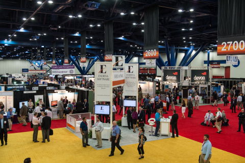 Roughly 6,000 NAPE attendees flock to the George R. Brown Convention Center to scout oil and gas prospects, producing properties and vendor booths set up throughout the show floor. (Photo: Business Wire)