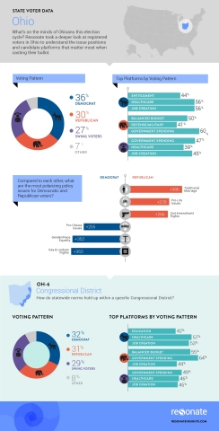 Ohio Voter Infographic (Graphic: Business Wire)