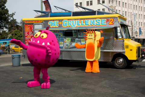 Don't let the flu germs ruin a trip to your favorite taco truck. Shoo the Flu! Pre k and elementary school students in Oakland can get the flu vaccine at school this fall. (Photo: Business Wire)