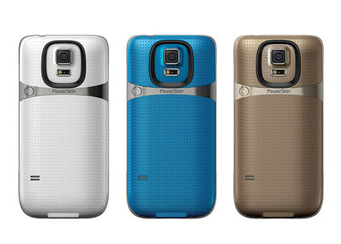 PowerSkin Spare battery case for GS5 with 4 sophisticated colour designs matching your mobile lifestyle. (Graphic: Business Wire) 