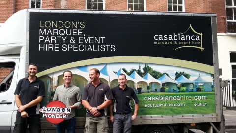 Casablanca Hire Become Dot London Pioneers with Easyspace (Photo: Business Wire)