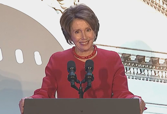Nancy Pelosi at USHCC Legislative Summit