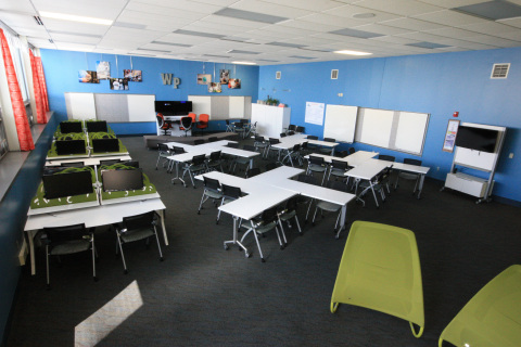 Classroom of the Future, Sidney High School, Furnished by Kimball Office (Photo: Business Wire)