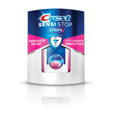 Crest® introduces new Crest Sensi-Stop Strips®. (Photo: Business Wire)