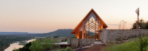 2013 U.S. Wood Design Award winner: Rio Roca Chapel, Palo Pinto County, TX | Architect: Maurice Jennings + Walter Jennings Architects, PLLC, Photo: Walter Jennings