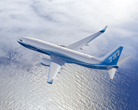 Alcoa signs the largest-ever contract with Boeing to supply aluminum sheet and plate products. The multiyear, more than $1 billion contract, makes Alcoa sole supplier to Boeing for wing skins on its metallic structure aircraft. Alcoa plate products, such as wing ribs and skins, will also be on every Boeing platform. The Boeing next-generation 737, shown here, is one of the world's most successful commercial airliners and features Alcoa aluminum. (Photo: Business Wire)