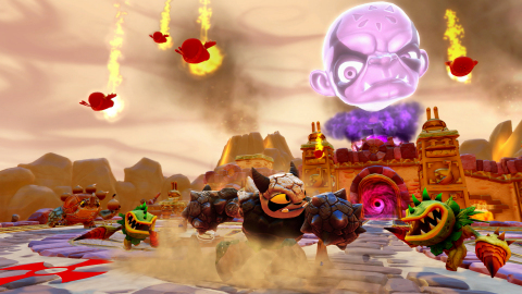 Experience an all new diabolical gameplay mode "Kaos Doom Challenge" in Skylanders Trap Team. (Graphic: Business Wire)