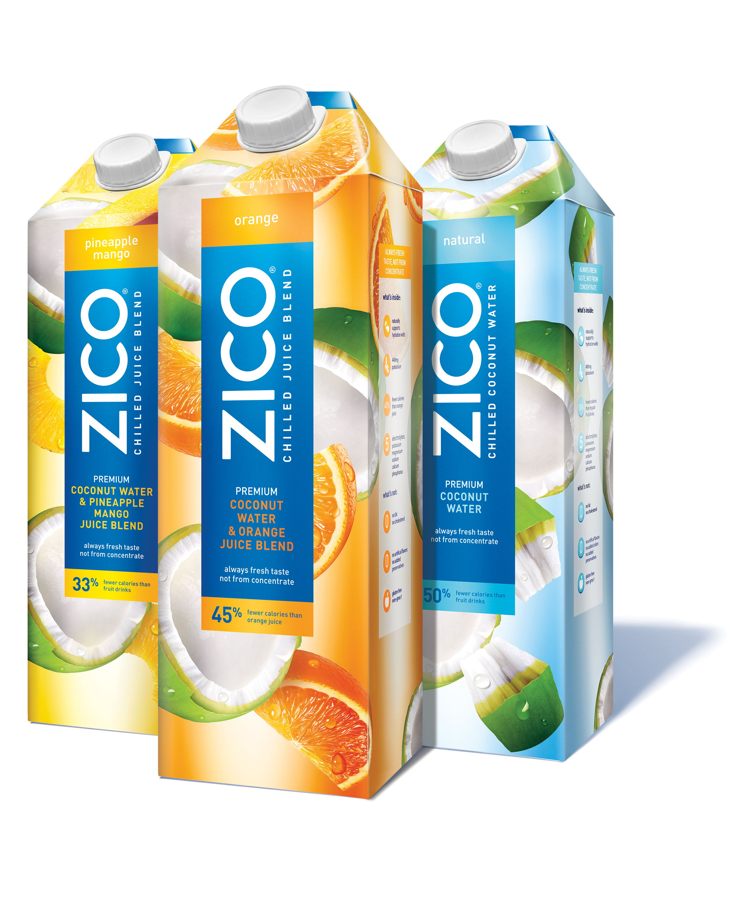 zico introduces chilled premium coconut water & juice blends