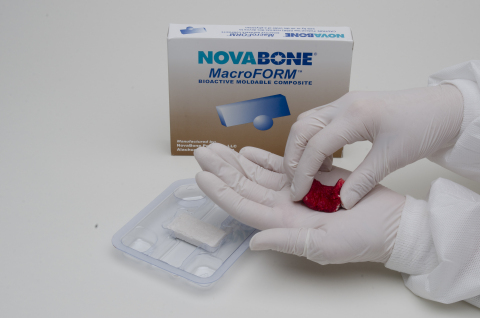 Moldable bioactive bone graft with interconnected porosity (Photo: Business Wire)