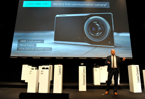 The World's Slimmest* Communication Camera LUMIX DMC-CM1 With 1-inch High sensitivity MOS Sensor and ... 