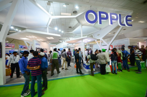 OPPLE's first appearance at Light India 2014 marks its entrance into India, a milestone in its global expansion.