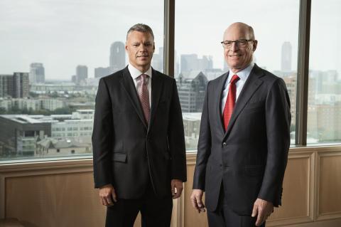 (left to right) Scott Summy, Shareholder and Head of the Environmental Law Group, and Russell Budd, Co-Founder and President. (Photo: Business Wire)
